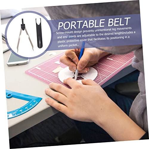 Operitacx Bússola Placa Divisória Escala De Plástico