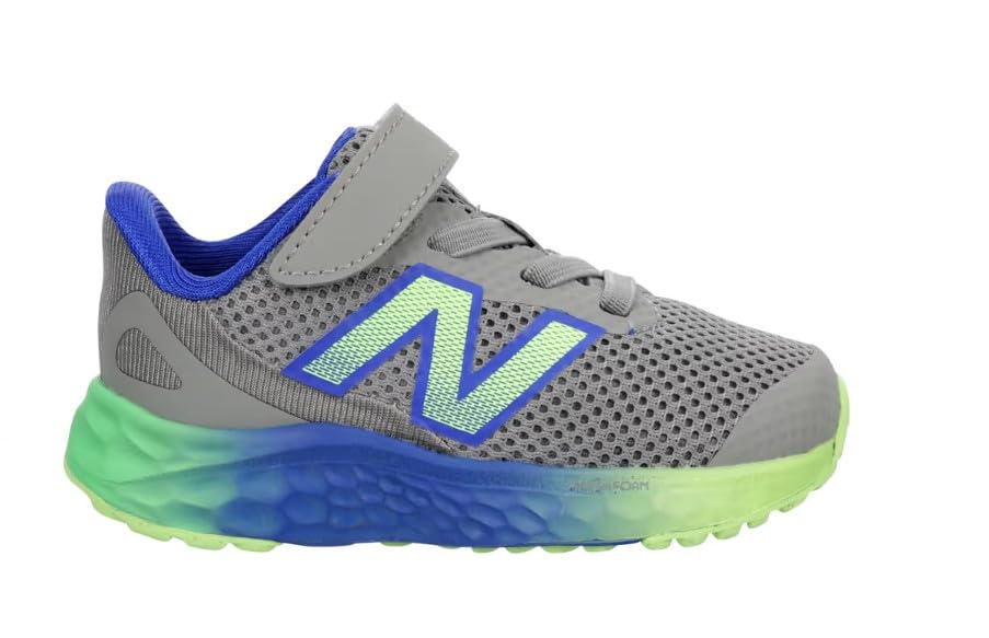 New Balance Unisex-Baby Fresh Foam Arishi V4 Hook & Loop Running Shoe2
