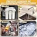 30 Pcs Replacement Pads for Automatic & Mechanical Leak Detectors in Under Sink Reverse Osmosis Water Filtration Systems,Replacement Pads