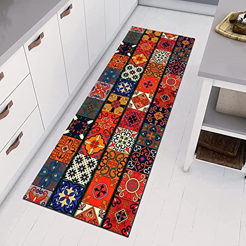 Moderna alfombra para el salón de pasillo multicolor con diseño ajustable 4