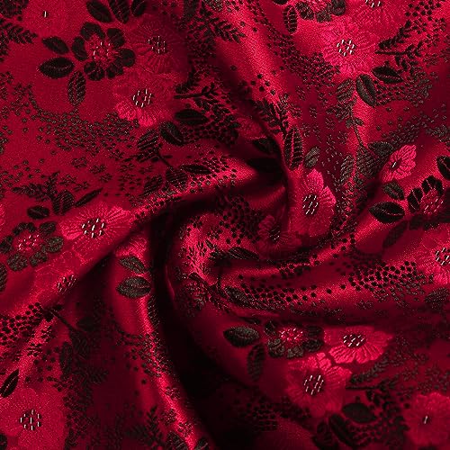 Image of Paisley Floral Mens Tie Formal Necktie Pocket Squares Ties Clips Cufflinks Classic for Men Set