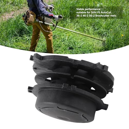 Miniatura 9 de Carrete De Cabezal Para Desbrozadora 36-2 46-2 56-2 Compatible Con Modelos Corte 713 3001 4003 Repuesto Resistente Y Duradero Para Alta Resistencia Al Desgaste