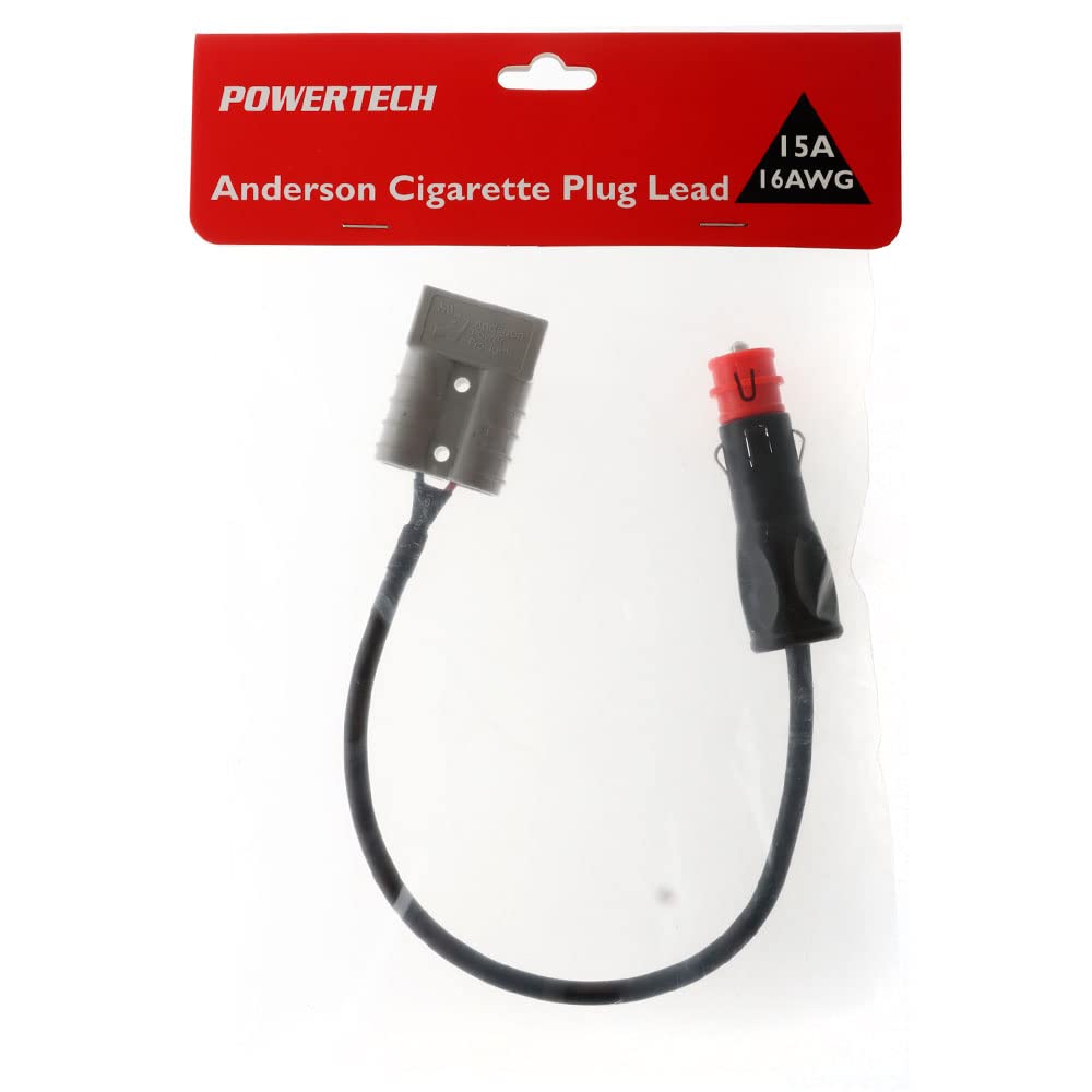 kings anderson to cigarette plug Amazon.com: 50A Anderson to 15A Merit and Cigarette Lighter Plug Adaptor 12V  Caravan Camping : Automotive