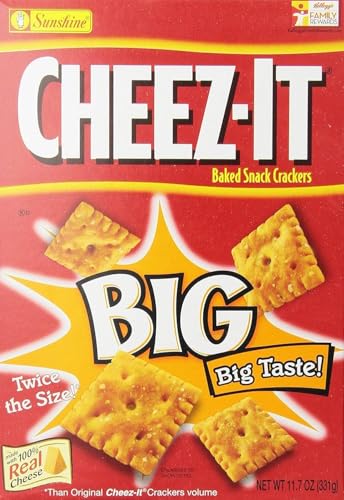 Cheez It Big, Original, 11.7 Ounce (Pack of 12)