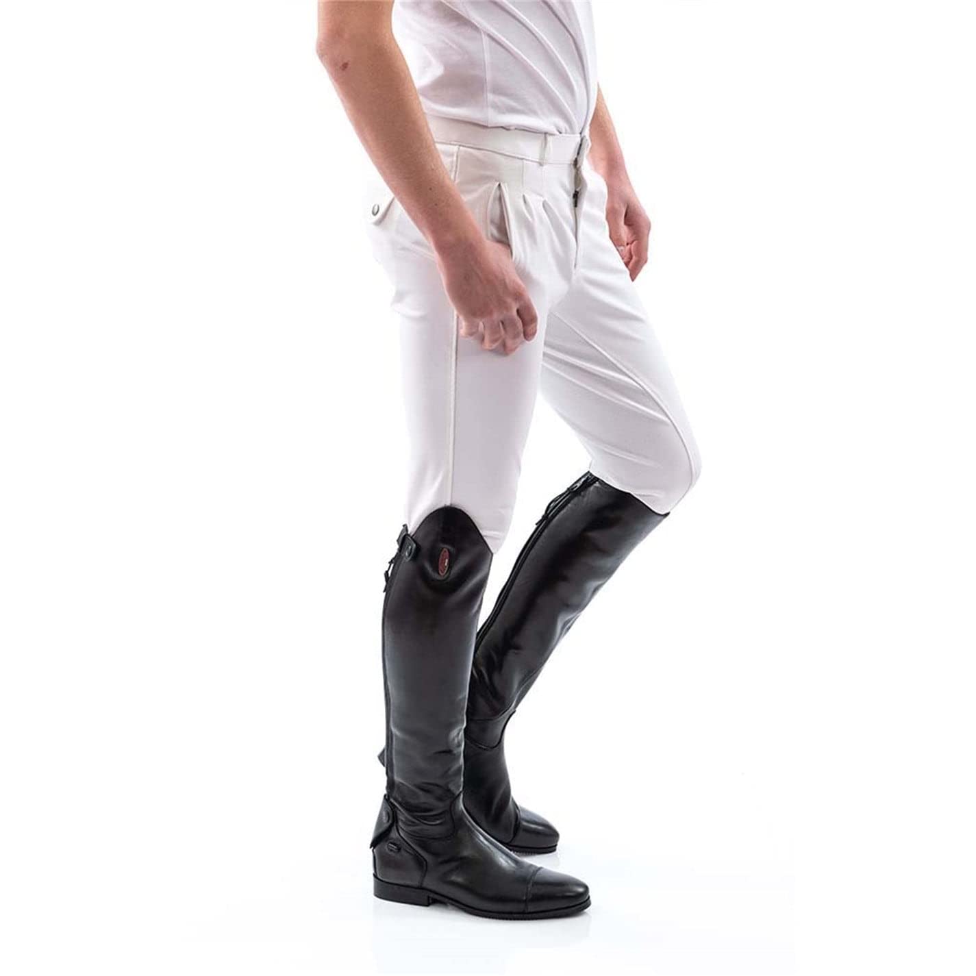 John Whitaker Mens Miami Riding Breeches 30 inch White