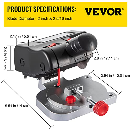 VEVOR Mini Miter Cut-off Chop Saw