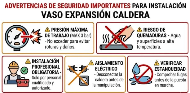 MULTICOMPONENTES ® - VASO EXPANSIÓN CALDERA ESTANDAR Ø320 6L
