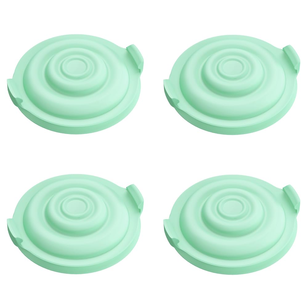 4pcs Pump Seals Compatible with Elvie Breast Pump Parts Replacement, Silicone Diaphragm Replace for Electric Elvie Pump Replacement, Membrane Used for