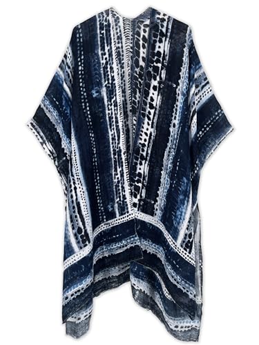 Image of Spicy Sandia Kimonos for Women Floral Beach Cover Up Loose Swimsuit Bathing Suit Coverup Cardigan for Summer Swimwear