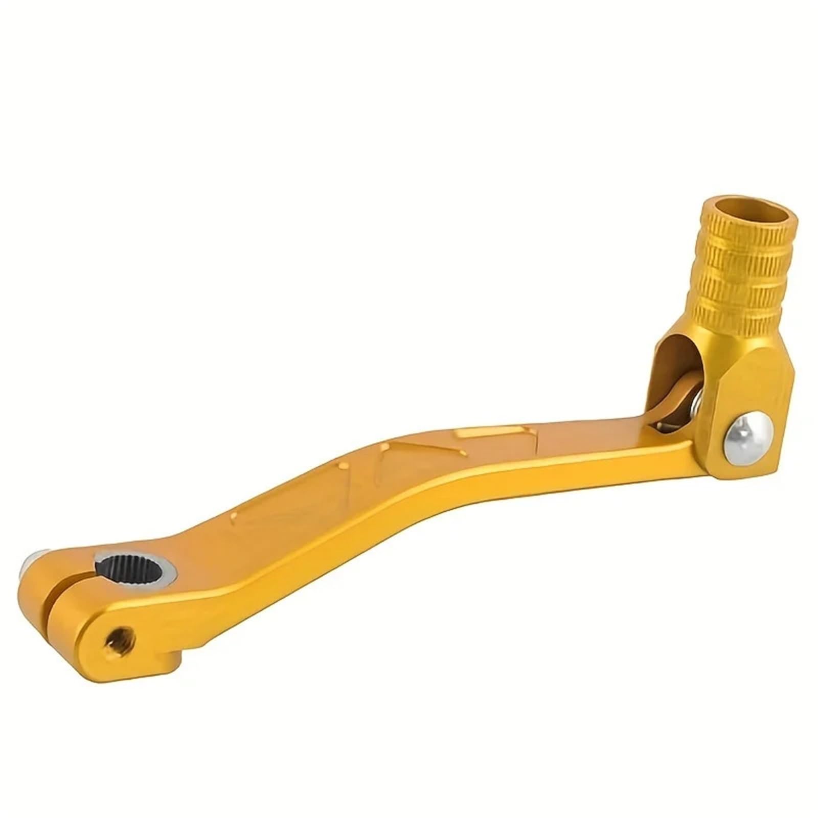 Utysrfgkjlol Gold Folding Gear Shifter Shift Lever Cnc Aluminum Gear Fit For Xr50 Xr80 Crf50 Crf70 125Cc Pit Dirt Motorcycle Gear Lever(Gold)