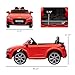 Aosom 6V Kids Electric Ride On Car, Licensed Audi TT RS with Suspension System and Remote Control, Horn, 5 Songs, Lights, MP3 Player, Red