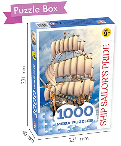 Image of Ship-Sailor's Jigsaw Puzzles 1000-Piece for Kids and Childrens Educational Challeging Brain Booster, Gifts, Fun and Creative Game All Country Name with Capitals - Ages 9+ (1000 Pcs)