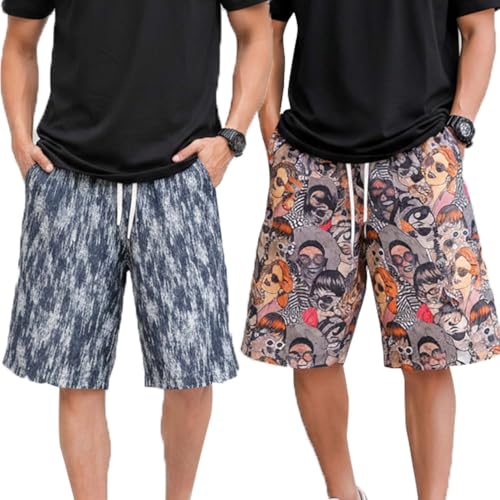 Image of Lymio Printed Short for Men|| Men Short || Stylish Look Design Shorts (Shorts-50-52)