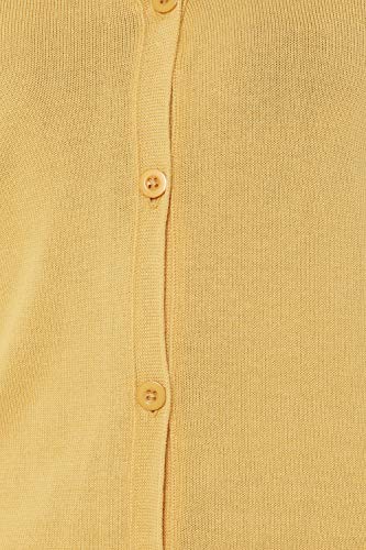 Image of Allen Solly Women's Synthetic Sports Knitwear (AHSWCRGF686057 Yellow XX-Large)