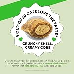 Pet Honesty Cat Hairball Support Crunchy & Creamy Chews, Hairball Remedy Treats, Cat Furball Treatment, Supports Skin & Coat, Vitamins for Digestion, Chicken (30-Day Supply) - Image 5