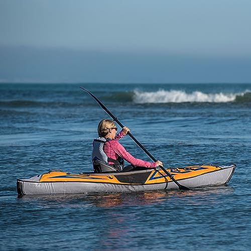 Image of Advanced Elements - AdvancedFrame Sport Inflatable Kayak - Lightweight Day Touring Kayak with Bag and Pump