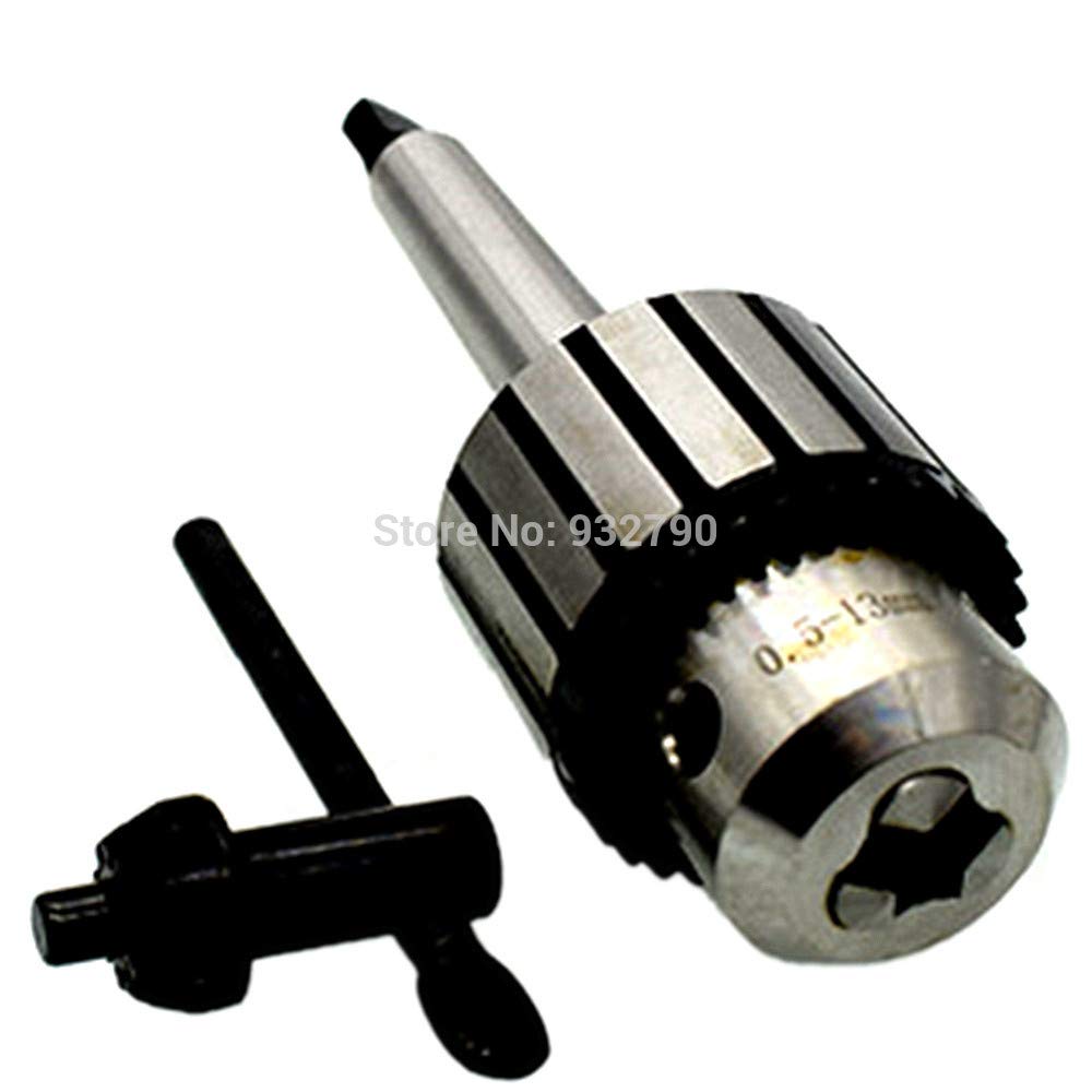 Buy Best Quality Mt2 B16 Clamp 0.5mm 13mm Key Type Lathe Drill Chuck Woodturning Morse, Lathe