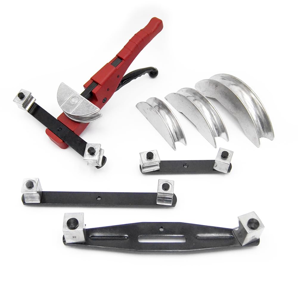 3S SuperSamaStore Pince à Cintrer Manuelle, Cintrage à Cliquet pour Tube Multicouche, Cintreuse Professionnelle à Cliquet, Pince à Cintrer pour Tubes Multicouches 4 Tailles : 16, 20, 26, 32 mm