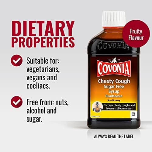 Covonia Chesty Cough Sugar Free Syrup 300ml