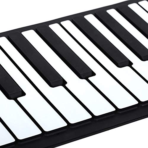 HMTOHL Portable 88 Touches Silicone Flexible Roll Up Piano Clavier Pliable Piano À Roulement À La Main avec Batterie… - Les Beatles, Paul McCartney, John Lennon, RIngo Starr, George Harrison HMTOHL Portable 88 Touches Silicone Flexible Roll Up Piano Clavier Pliable Piano À Roulement À La Main avec Batterie… – Image 6