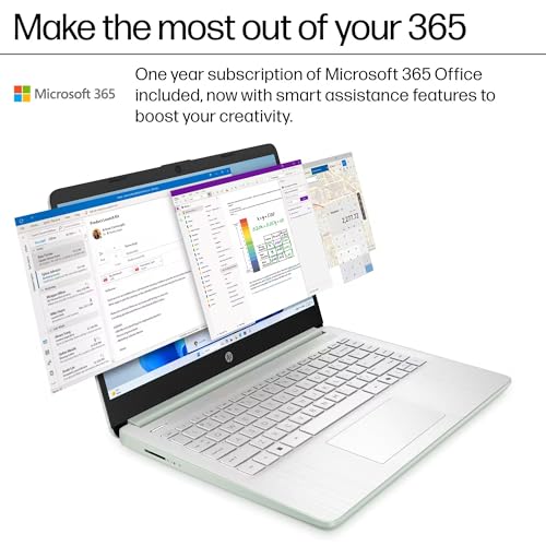 HP Laptop 14 pulgadas portátil con Intel N150 16GB RAM miniatura 2