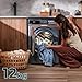 Cecotec Lavadora 12Kg Carga Frontal Bolero DressCode 12980 Direct Drive Steel A Imagen de Cecotec Lavadora 12Kg Carga Frontal Bolero DressCode 12980 Direct Drive Steel A