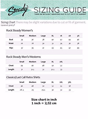 Steady Clothing Single Panel Martini Glass Pinup Girl Bowling Lounge Shirt Button Down (Xl) Black #TOP1