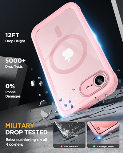 Funda completa iPhone 17e protector de pantalla integrado magnética 5