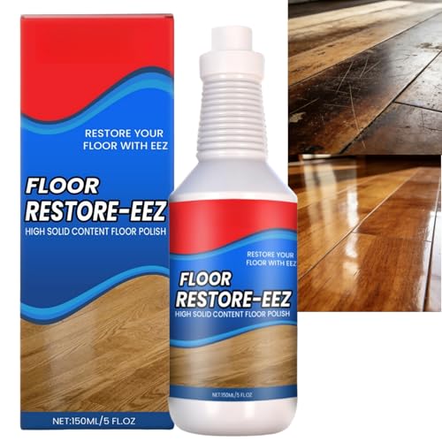 Floor Restore Wood Floor Restorer & Protector Removes Scratches & Restores High-Gloss Finish Quick-Drying Solution for Wood Floors Maintenance Liquid for All Wood Types Restores Glossing