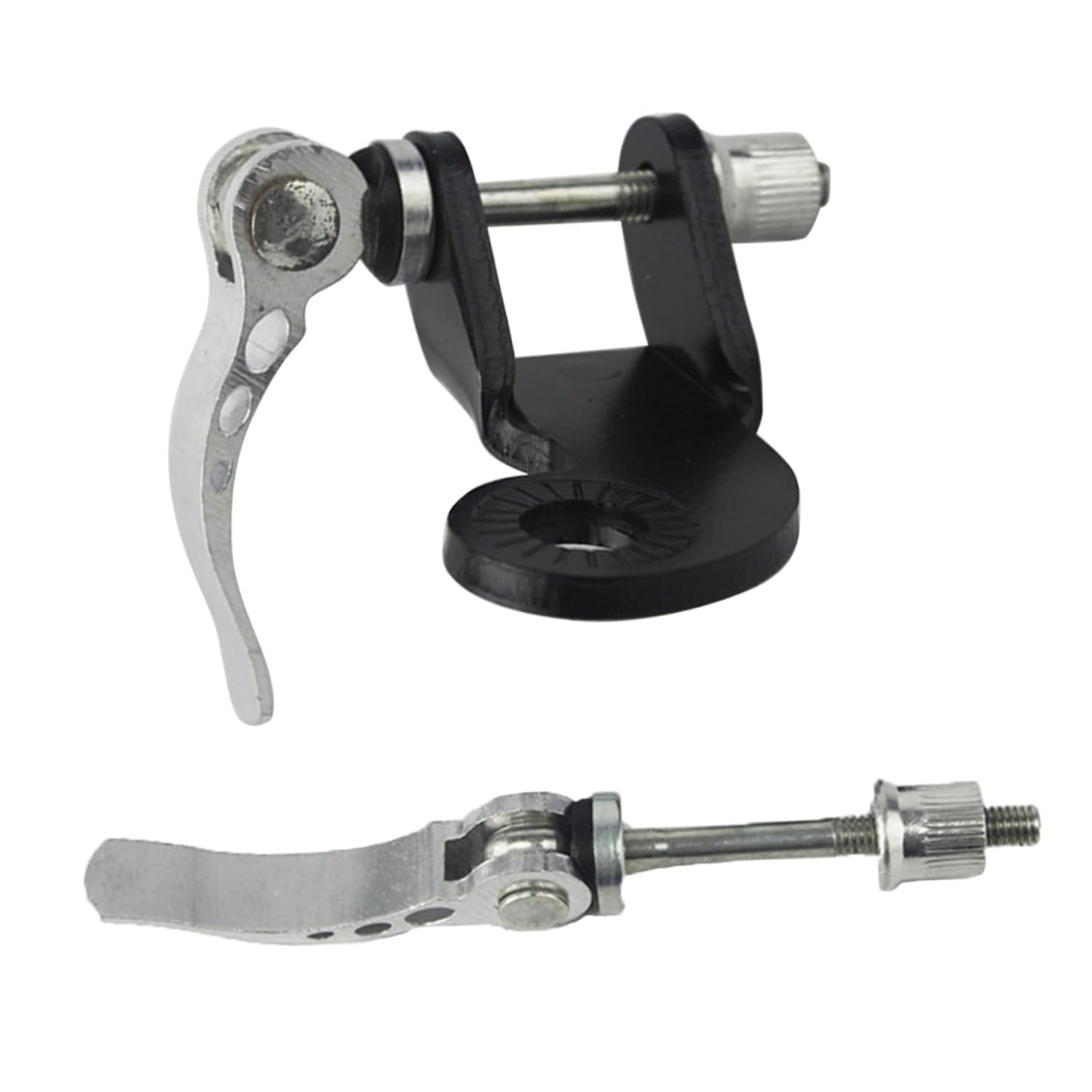 Bike Trailer Coupler with Quick Release Steel Trailer Hitch Adapter