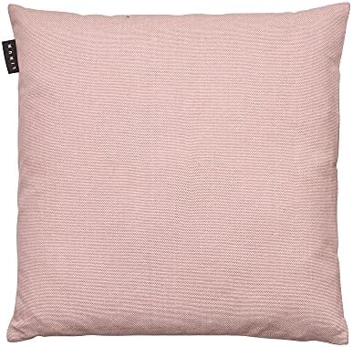 LINUM PEPPER Cushion Cover 50x50 cm, 100% Cotton, Machine Washable, Light Grey