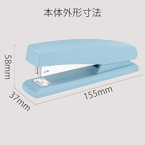 Vista 52 de Deli Engrapadora, engrapadora de escritorio, grapadora de oficina, capacidad para 25 hojas, incluye 1000 grapas y removedor de grapas, rosa Rosado