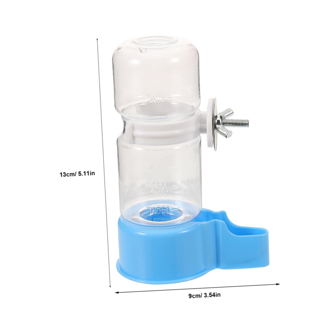 Yardwe 8pezzi Dispenser Per Uccelli Abbeveratoio Per Pappagalli Accessori Per Uccelli Design Pratico e Facile Da Usare Riutilizzabile e Resistente
