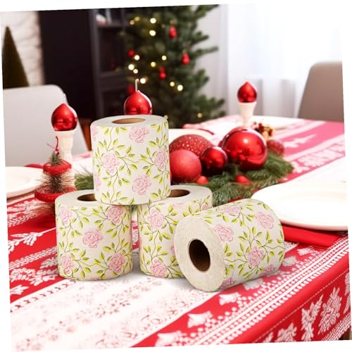 Servilletas de pulpa de bambú para decoración festiva creativa 6