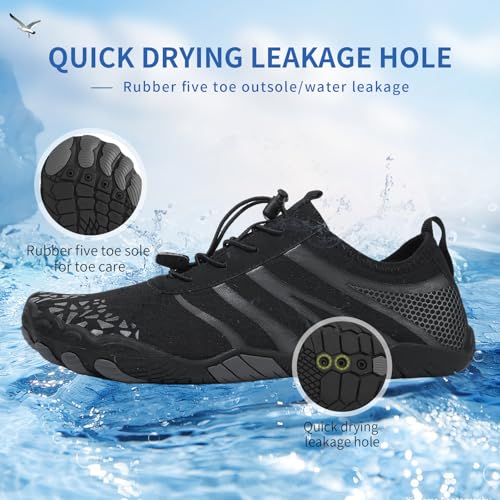 Image of SIOSNETA Hike Barefoot Shoes for Women Men, Breathable Non-Slip Athletic Footwear, Wide Toe Water Shoes for Hiking, Non-Slip Neuropathy Shoes for Women Men, Grounded Comfort wear