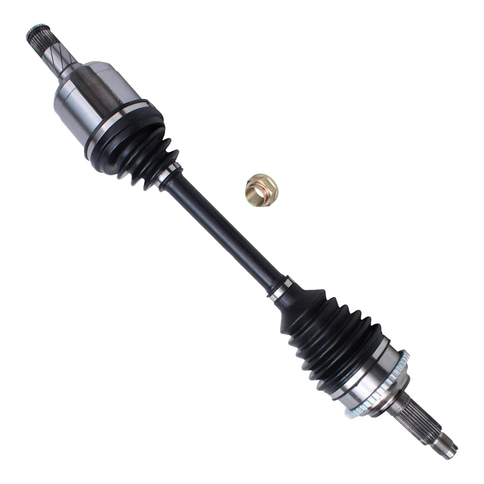 Front Right CV Axle for 2010-2012 Ford Fusion, 2010-2011 Mercury Milan, 2012 Lincoln MKZ Passenger Side Shaft Assembly Replacement 60-2251