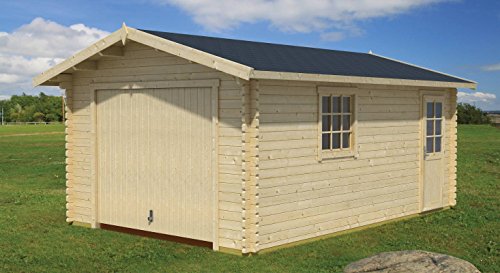 Holz Garagen Bausatz - Fertiggaragen aus Holz kaufen