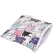 Itzy Ritzy Reusable Snack Bag – 7” x 7” BPA-Free Snack Bag is Food Safe, Washable and Ideal for Storing Snacks, Pacifiers, Electronics and Makeup in a Diaper Bag, Purse or Travel Bag, Cats & Dogs
