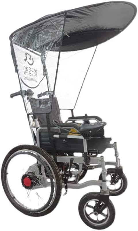 Amazon.co.jp: 電動車椅子用日除けレインカバー、UV耐性保護、車椅子