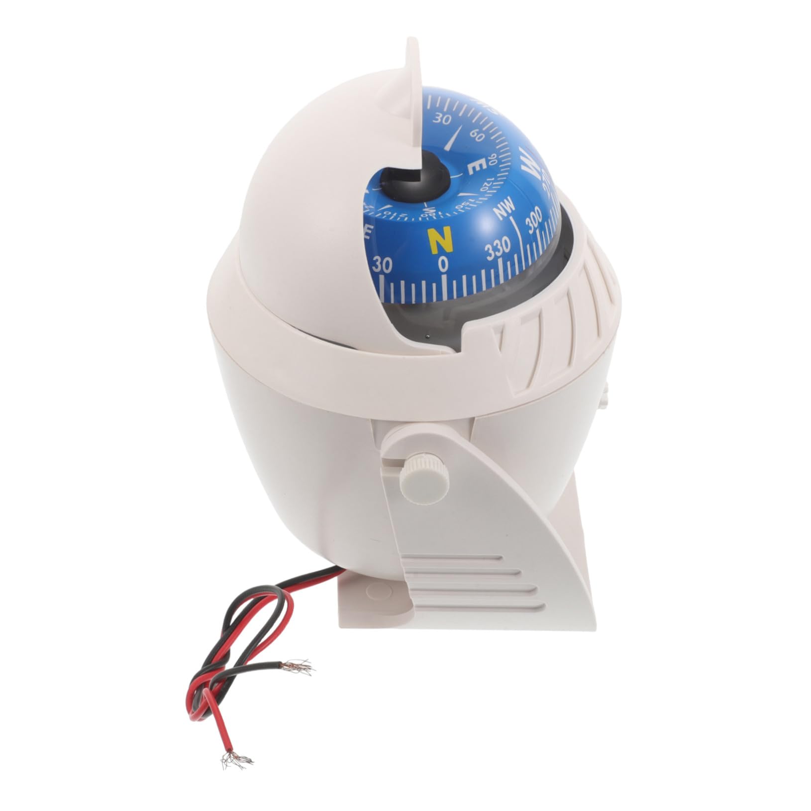 SUPVOX Brújula de Navegación Marina para Barcos y Exteriores Brújula de Bola Ajustable para Salpicaderos de Coches Navegación el Mar y Camping