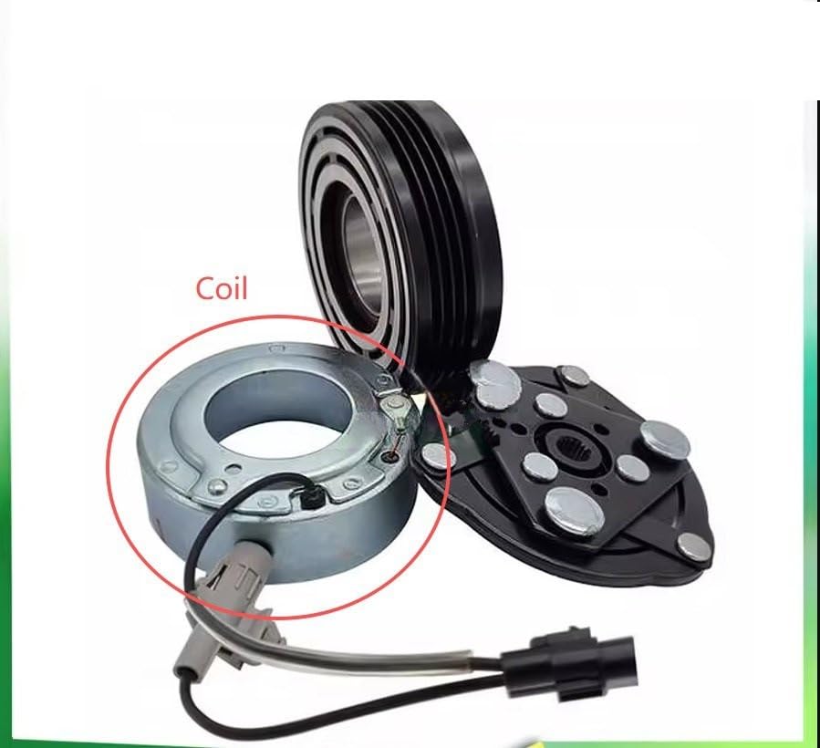 Zestaw sprzęgła do Suzuki Swift III SX4 AKC011H088 AKC200A083A AKC201A083A MSC60CAS 95200-62JA0, uszczelka sprężarki sprzęgła sprężarki klimatyzacji samochodowej
