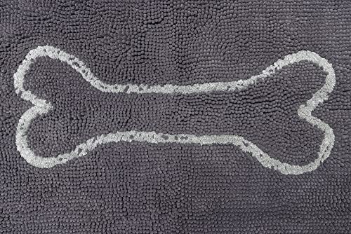 DGS Dirty Dog Doormat L: 90 cm B: 66 cm grau