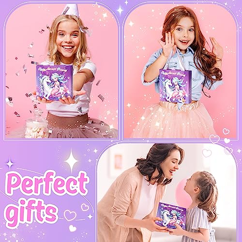 Tomylv Charm Bracelet Making Kits Jewellery Kit for Girls Arts and Crafts Kids DIY Craft Gifts 4-12 Year Old Birthday Christmas Teens Children, A-Purple - Image 5
