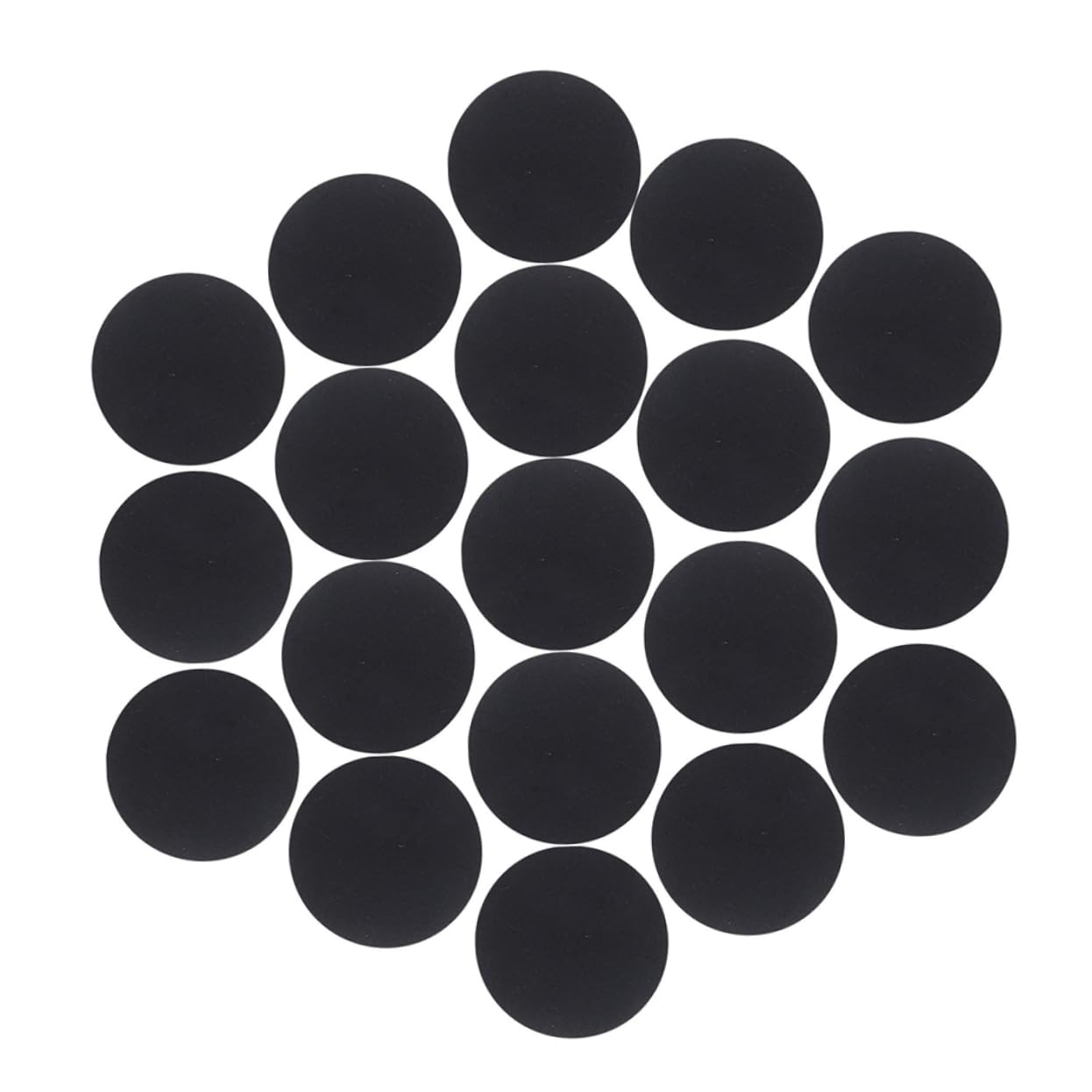 Operitacx Cloth Circle Adhesive Dalmation Spots 500pcs Self Adhesive Felt Stickers for DIY Sewing