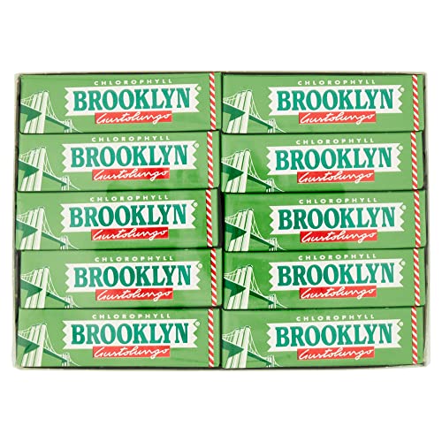 Brooklyn Chlorophyll, Chewing Gum In Lastrine, Gusto Menta, Senza Glutine, Confezione Da 20 Stick Ciascuno Da 9 Lastrine, Gomma Da Masticare Perfetta Da Condividere E Da Portare Sempre Con Te - 3