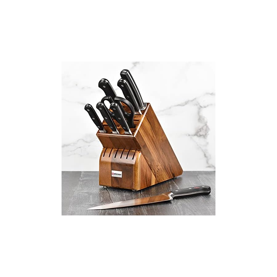 Wusthof Classic 9-piece Knife Block Set (Acacia)