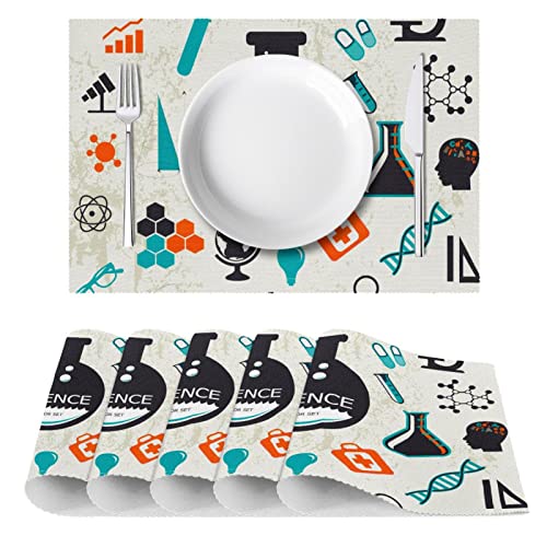 Sets de table design 30,5 x 45,7 cm lot de 6 protecteurs durables - 3