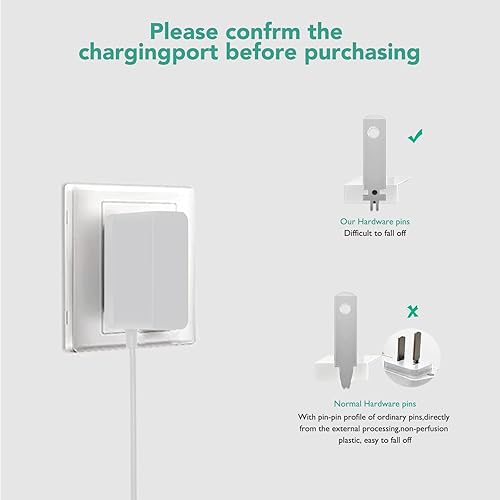 Miniatura 4 de Adaptador de corriente para monitor de bebé de video Babysense compatible con el cargador de monitor Babysense HDS2 (solo compatible con el modelo