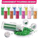 Zoom IMG-1 dyesmee glitter polvere 12 colori Zoom IMG-1 dyesmee glitter polvere 12 colori