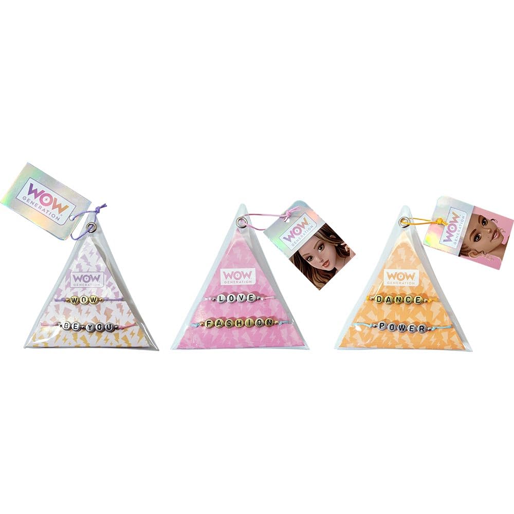 Bracelets avec message Wow Generation Pack TRIANGULO - 5